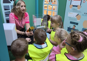 Przedszkolaki w Miasteczku Przedsiębiorczości