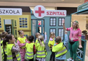 Przedszkolaki w Miasteczku Przedsiębiorczości
