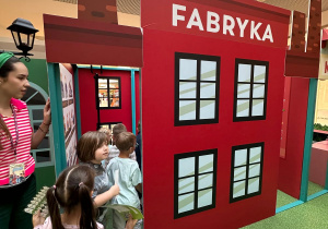 Przedszkolaki w Miasteczku Przedsiębiorczości