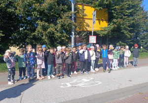 Przedszkolaki z grupy XII w Bezpiecznym Miasteczku Przedsiębiorczości