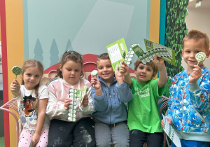 Przedszkolaki z grupy XII w Bezpiecznym Miasteczku Przedsiębiorczości