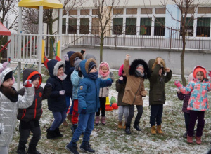 Zima jest super - zajęcia w grupie VII i VIII