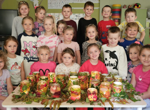 Jesienne lampiony w grupie IV