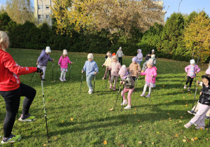 „Kijki w małych rączkach” – Nordic Walking dla przedszkolaków – gr. IV