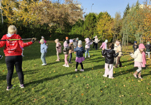 „Kijki w małych rączkach” – Nordic Walking dla przedszkolaków – gr. IV