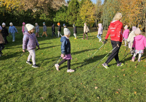 „Kijki w małych rączkach” – Nordic Walking dla przedszkolaków – gr. IV