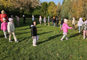 „Kijki w małych rączkach” – Nordic Walking dla przedszkolaków – gr. IV