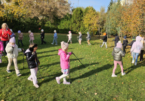 „Kijki w małych rączkach” – Nordic Walking dla przedszkolaków – gr. IV