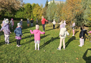 „Kijki w małych rączkach” – Nordic Walking dla przedszkolaków – gr. IV
