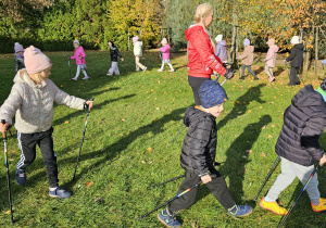 „Kijki w małych rączkach” – Nordic Walking dla przedszkolaków – gr. IV