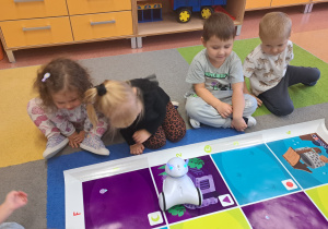 "Code Week" z robotem Photon - grupa IX