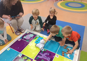 "Code Week" z robotem Photon - grupa IX