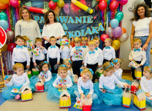 Pasowanie na Przedszkolaka w grupie IX