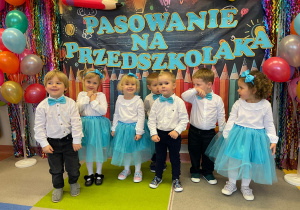 Pasowanie na Przedszkolaka w grupie IX