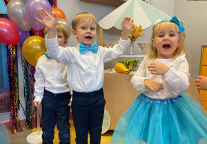 Pasowanie na Przedszkolaka w grupie IX