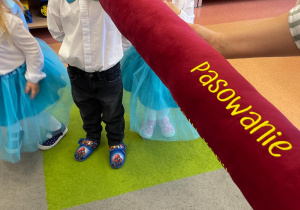 Pasowanie na Przedszkolaka w grupie IX