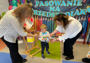 Pasowanie na Przedszkolaka w grupie IX