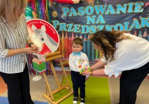 Pasowanie na Przedszkolaka w grupie IX