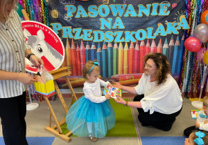 Pasowanie na Przedszkolaka w grupie IX