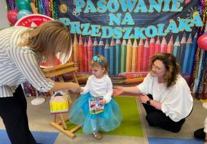 Pasowanie na Przedszkolaka w grupie IX