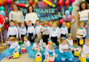 Pasowanie na Przedszkolaka w grupie IX