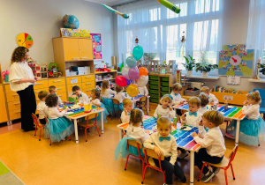 Pasowanie na Przedszkolaka w grupie IX