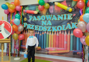 Pasowanie na Przedszkolaka w grupie IX