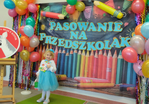 Pasowanie na Przedszkolaka w grupie IX