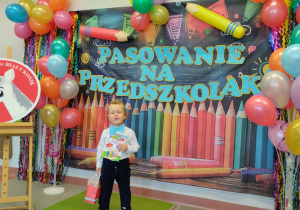 Pasowanie na Przedszkolaka w grupie IX