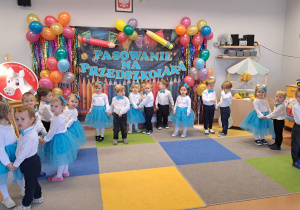 Pasowanie na Przedszkolaka w grupie IX