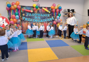 Pasowanie na Przedszkolaka w grupie IX