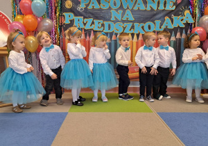 Pasowanie na Przedszkolaka w grupie IX