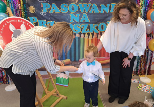 Pasowanie na Przedszkolaka w grupie IX