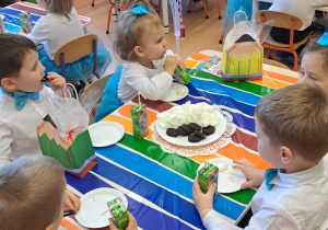 Pasowanie na Przedszkolaka w grupie IX