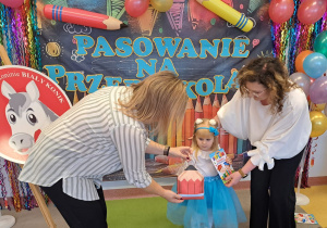 Pasowanie na Przedszkolaka w grupie IX