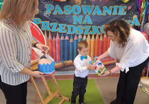 Pasowanie na Przedszkolaka w grupie IX