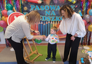 Pasowanie na Przedszkolaka w grupie IX