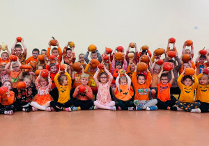 Dzień Dyni - zajęcia koleżeńskie w gr. XI i XII