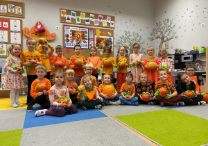 Dzień Dyni - zajęcia koleżeńskie w gr. XI i XII