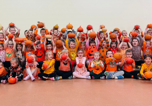 Dzień Dyni - zajęcia koleżeńskie w gr. XI i XII