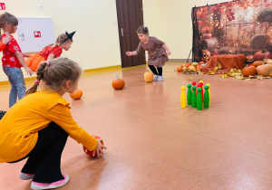 Dzień Dyni - zajęcia koleżeńskie w gr. XI i XII