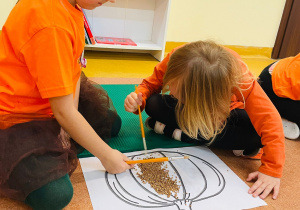 Dzień Dyni - zajęcia koleżeńskie w gr. XI i XII