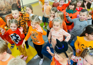 Dzień Dyni - zajęcia koleżeńskie w gr. XI i XII