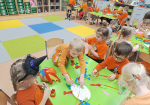 Dzień Dyni - zajęcia koleżeńskie w gr. XI i XII