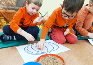 Dzień Dyni - zajęcia koleżeńskie w gr. XI i XII