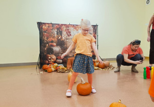 Dzień Dyni - zajęcia koleżeńskie w gr. XI i XII