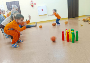 Dzień Dyni - zajęcia koleżeńskie w gr. XI i XII