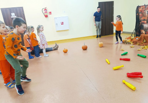 Dzień Dyni - zajęcia koleżeńskie w gr. XI i XII