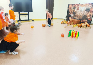 Dzień Dyni - zajęcia koleżeńskie w gr. XI i XII