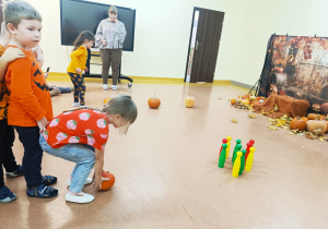 Dzień Dyni - zajęcia koleżeńskie w gr. XI i XII